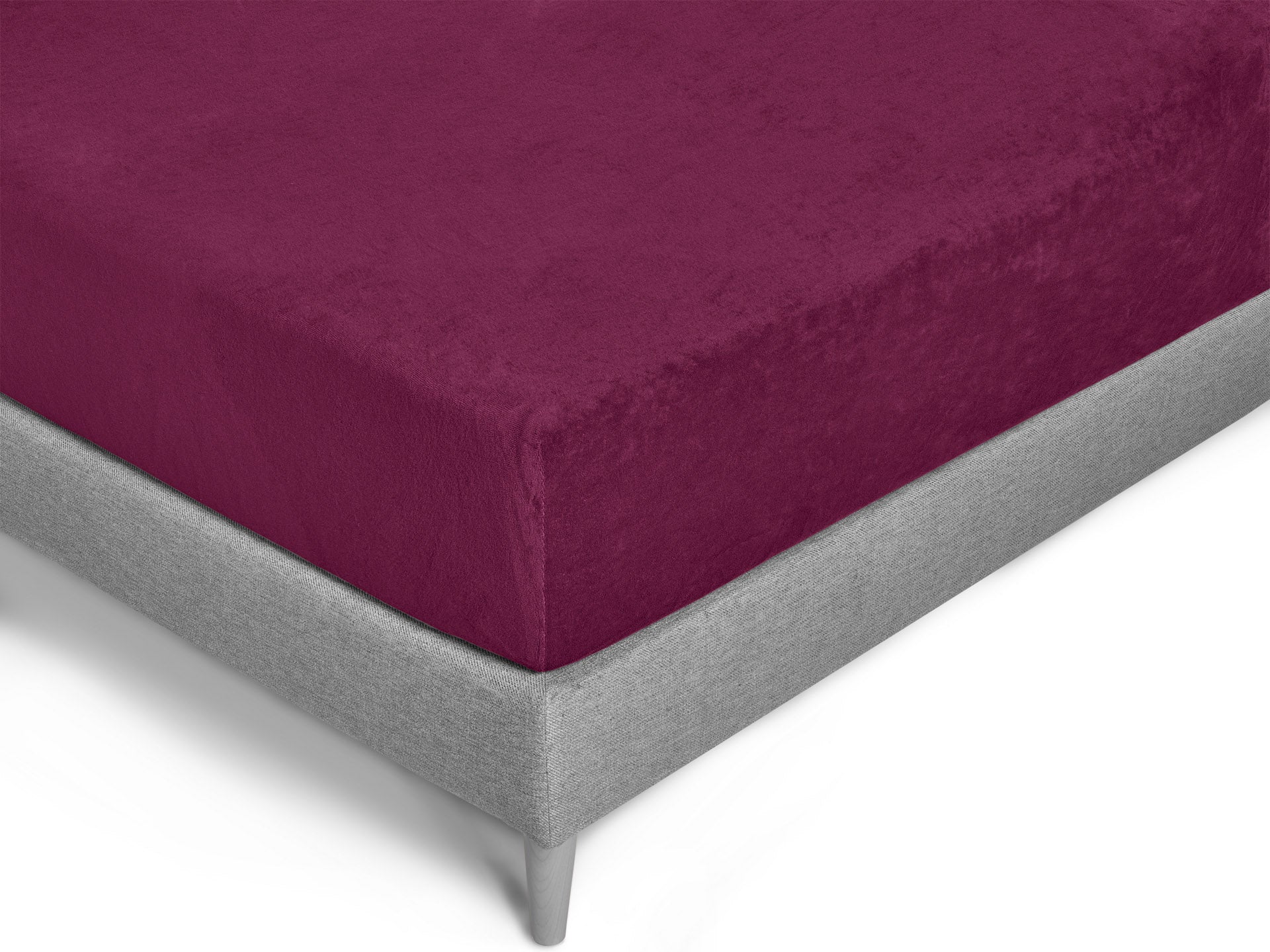 Fluffy terry fitted sheets M