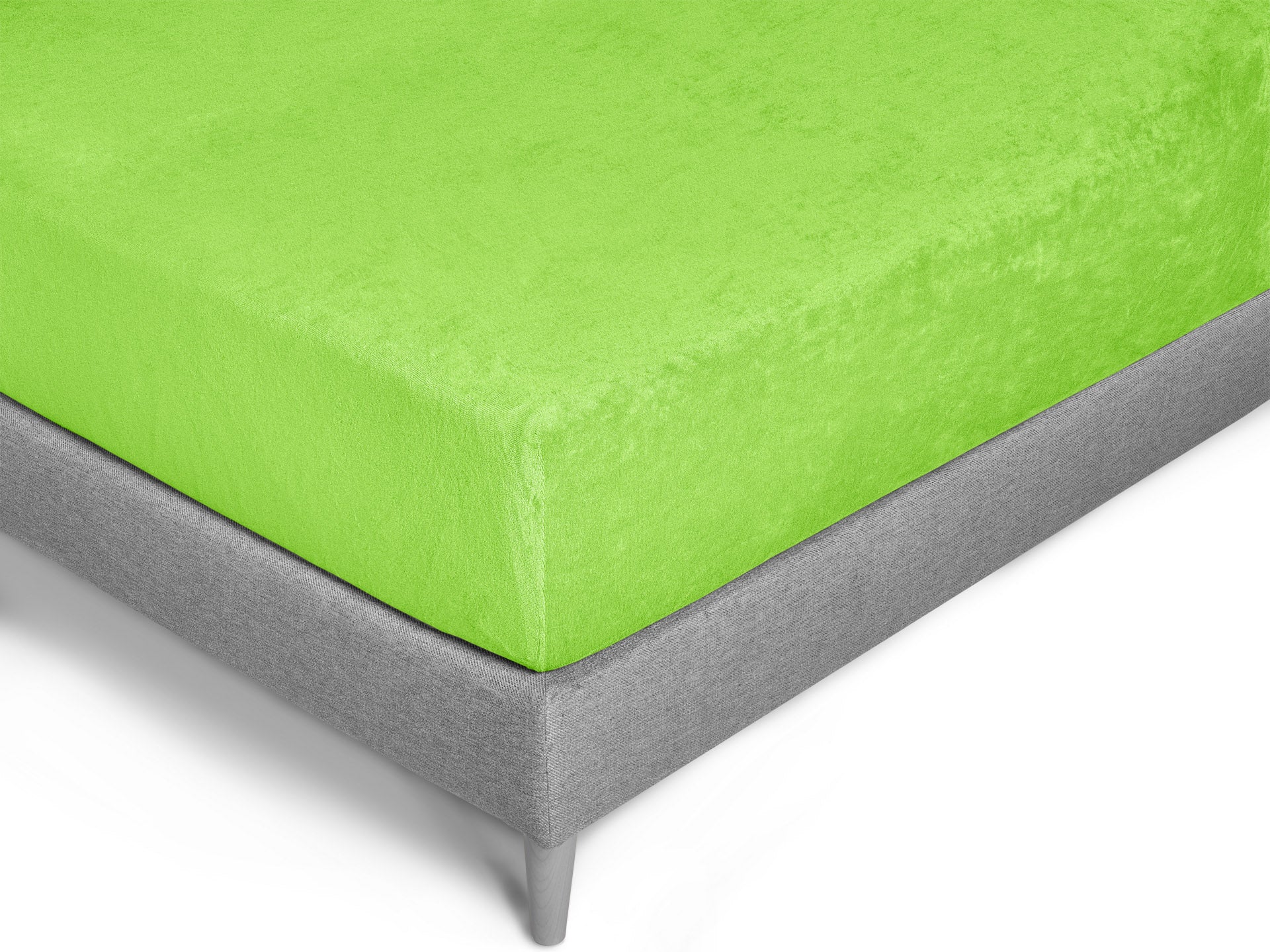 Fluffy terry fitted sheets M