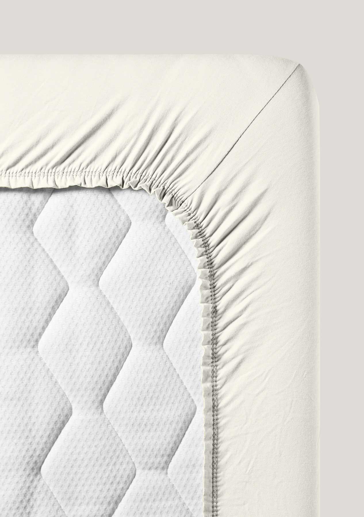 Fein-Jersey Spannbettlaken M