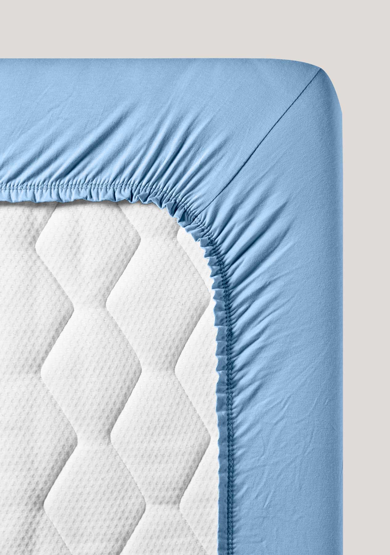 Fein-Jersey Spannbettlaken M