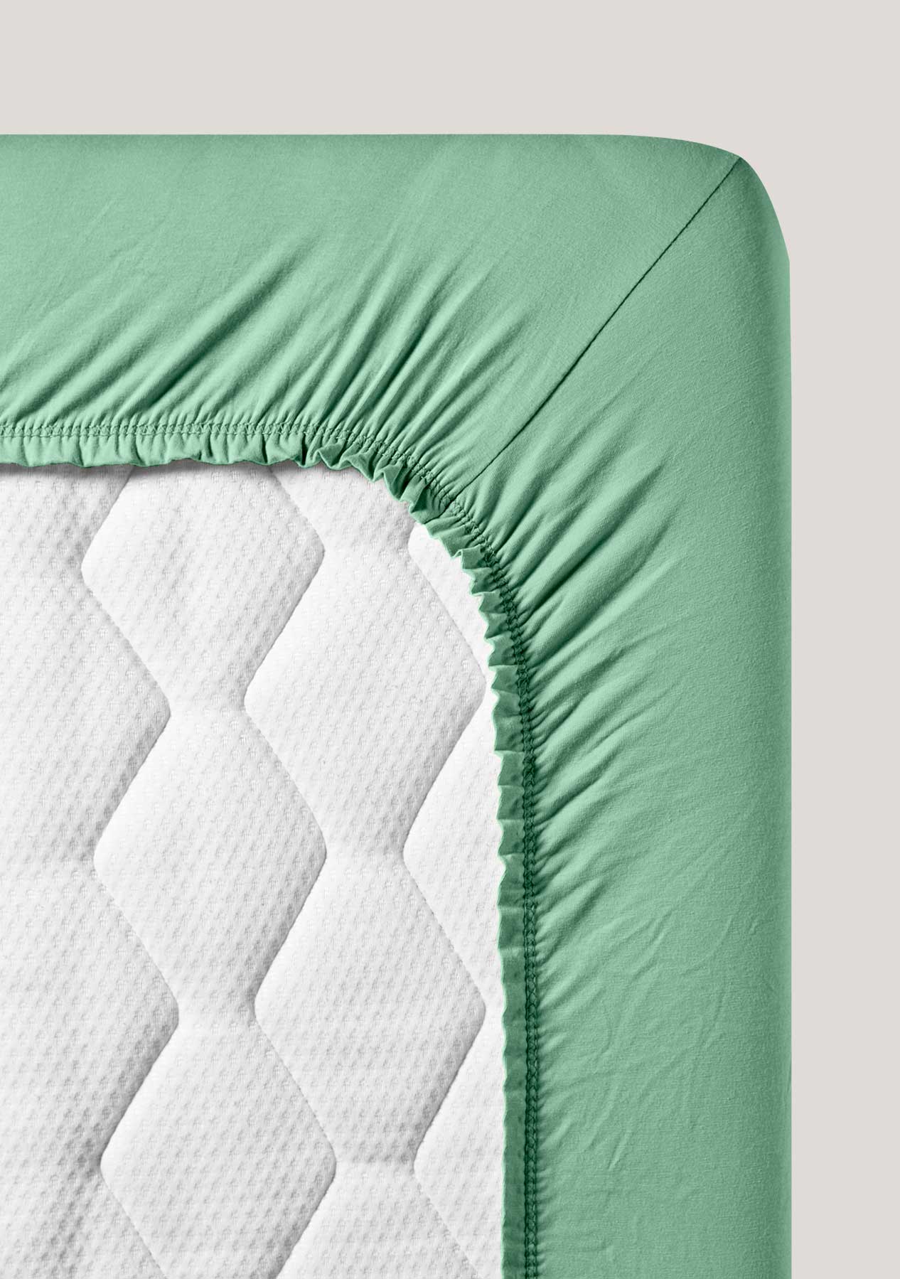 Fein-Jersey Spannbettlaken M