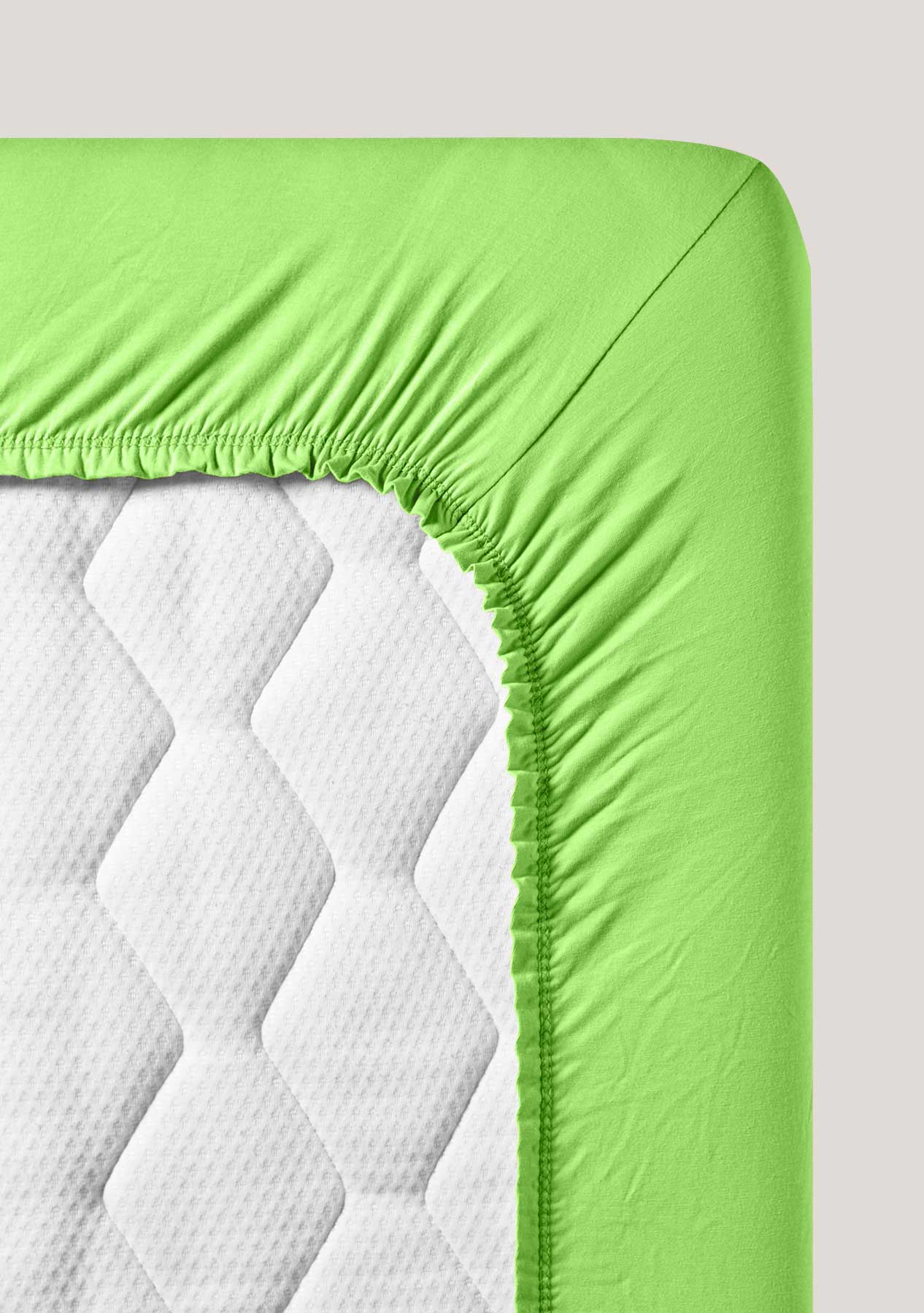 Fein-Jersey Spannbettlaken M