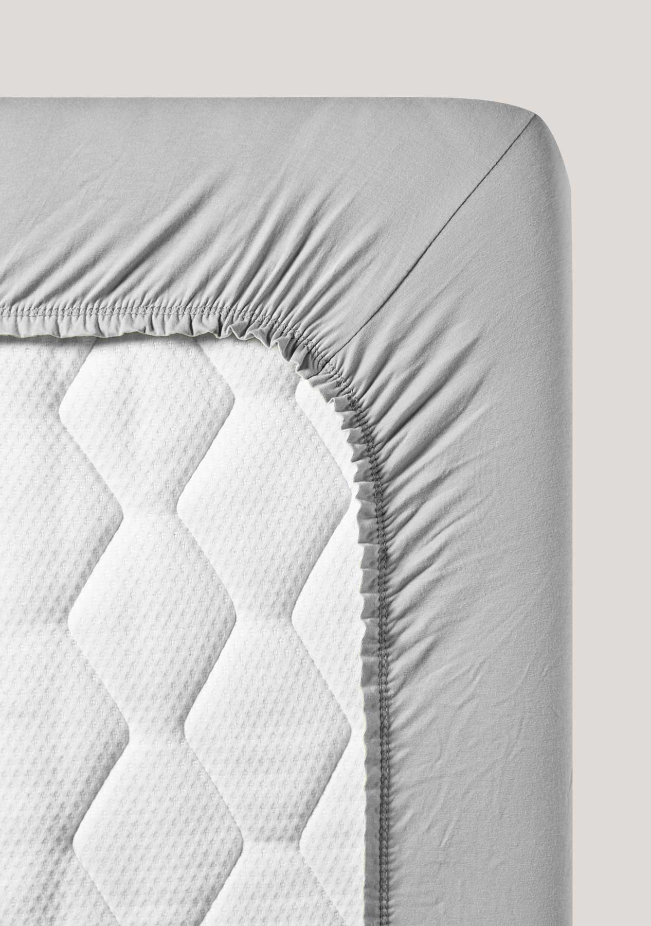 Fein-Jersey Spannbettlaken M