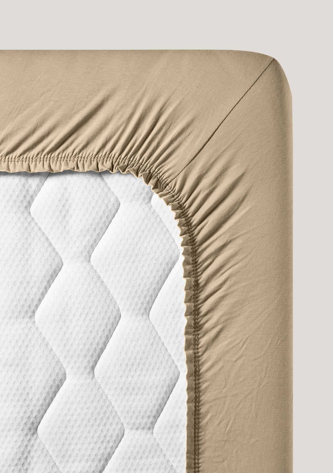 Fein-Jersey Spannbettlaken M