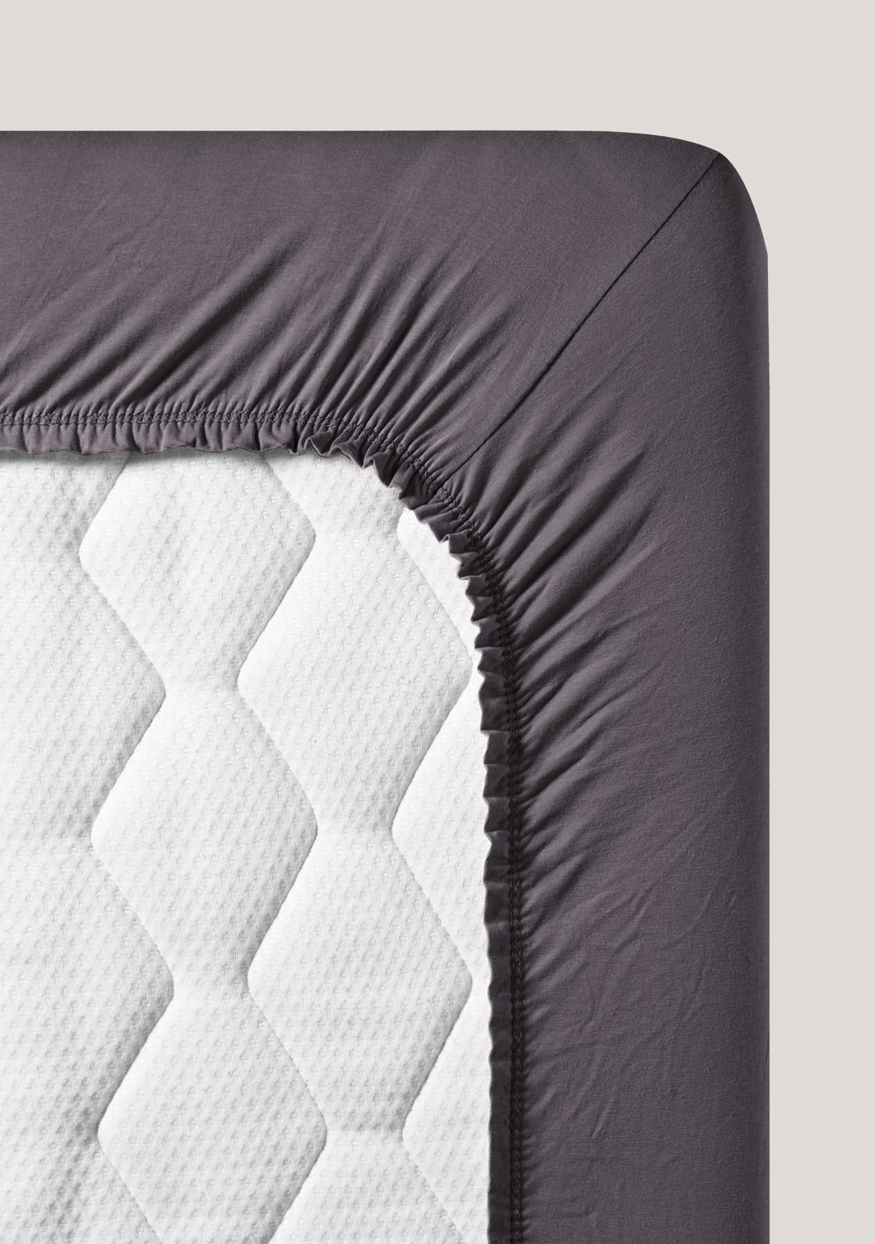 Fein-Jersey Spannbettlaken M