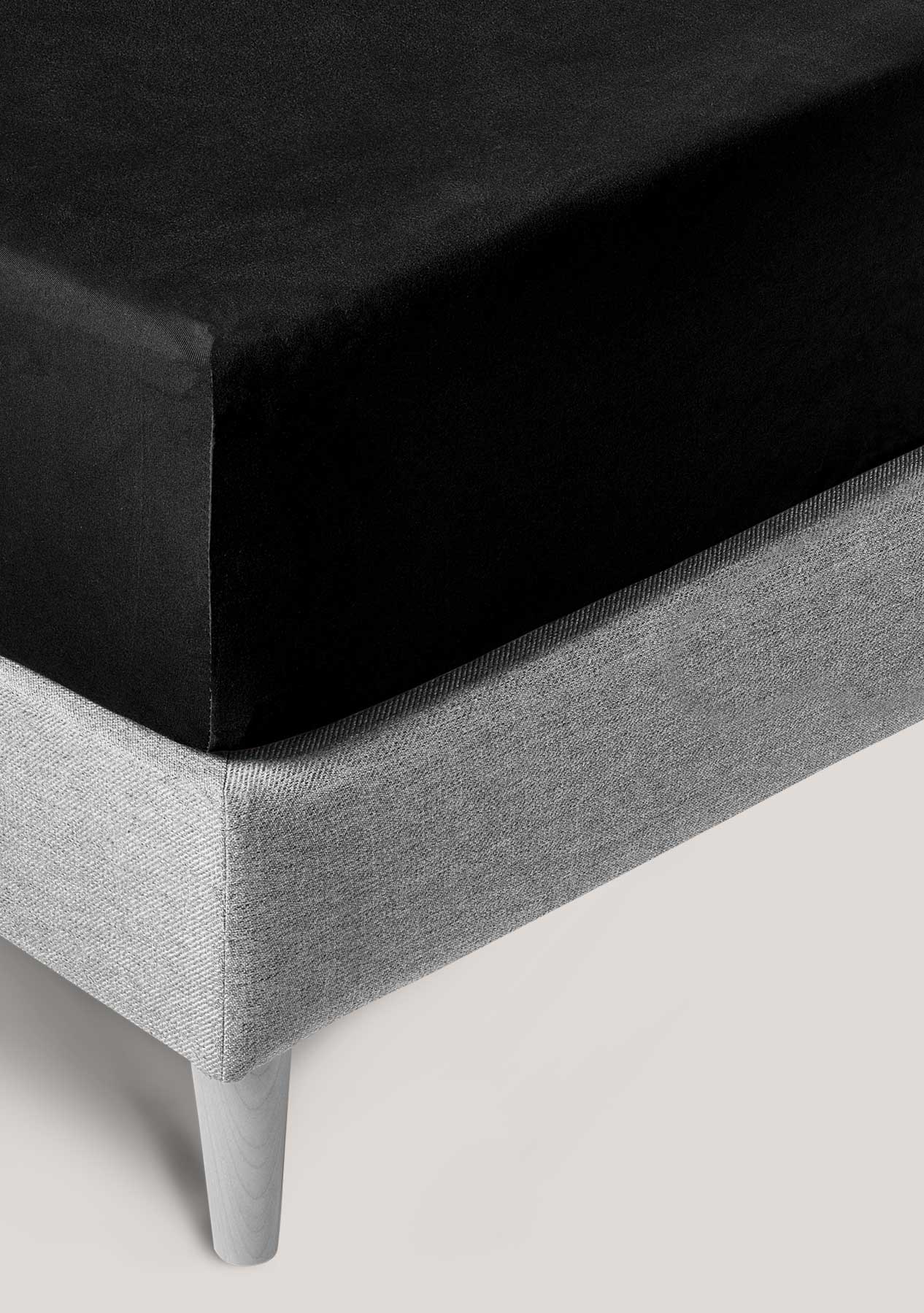 Fein-Jersey Spannbettlaken M