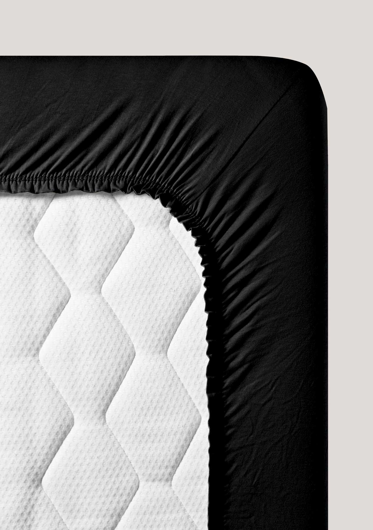 Fein-Jersey Spannbettlaken M