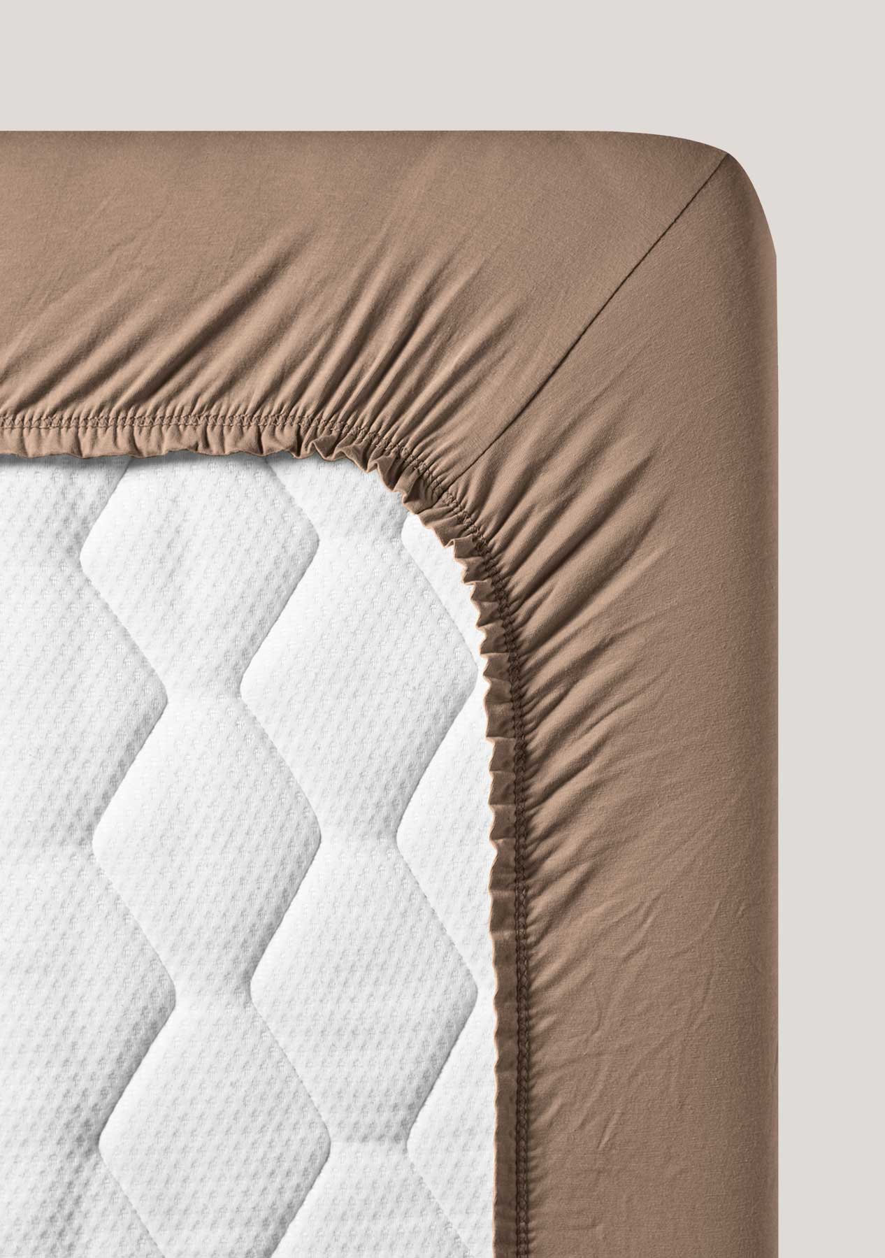 Fein-Jersey Spannbettlaken M