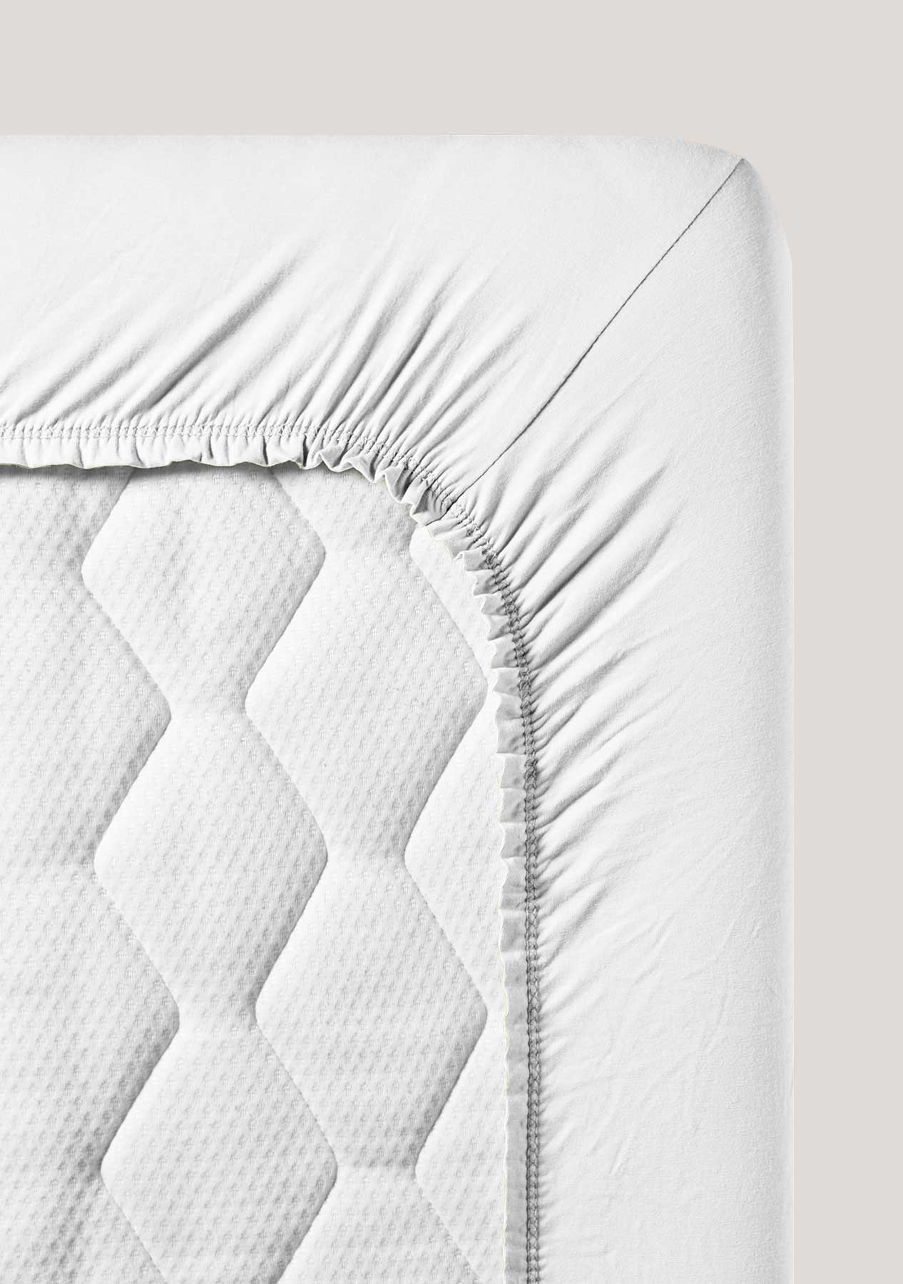 Fein-Jersey Spannbettlaken M