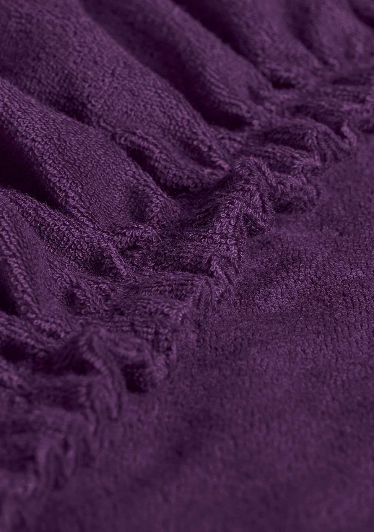 Fluffy terry fitted sheets M