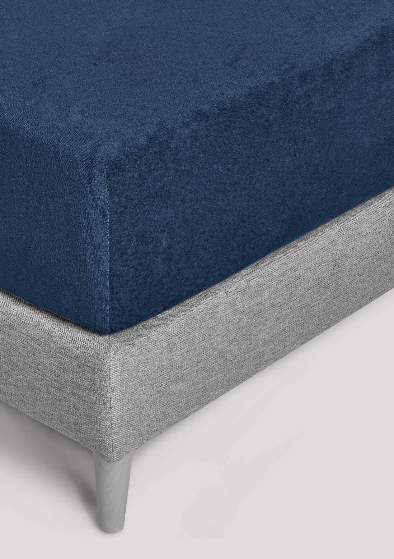 Fluffy terry fitted sheets M