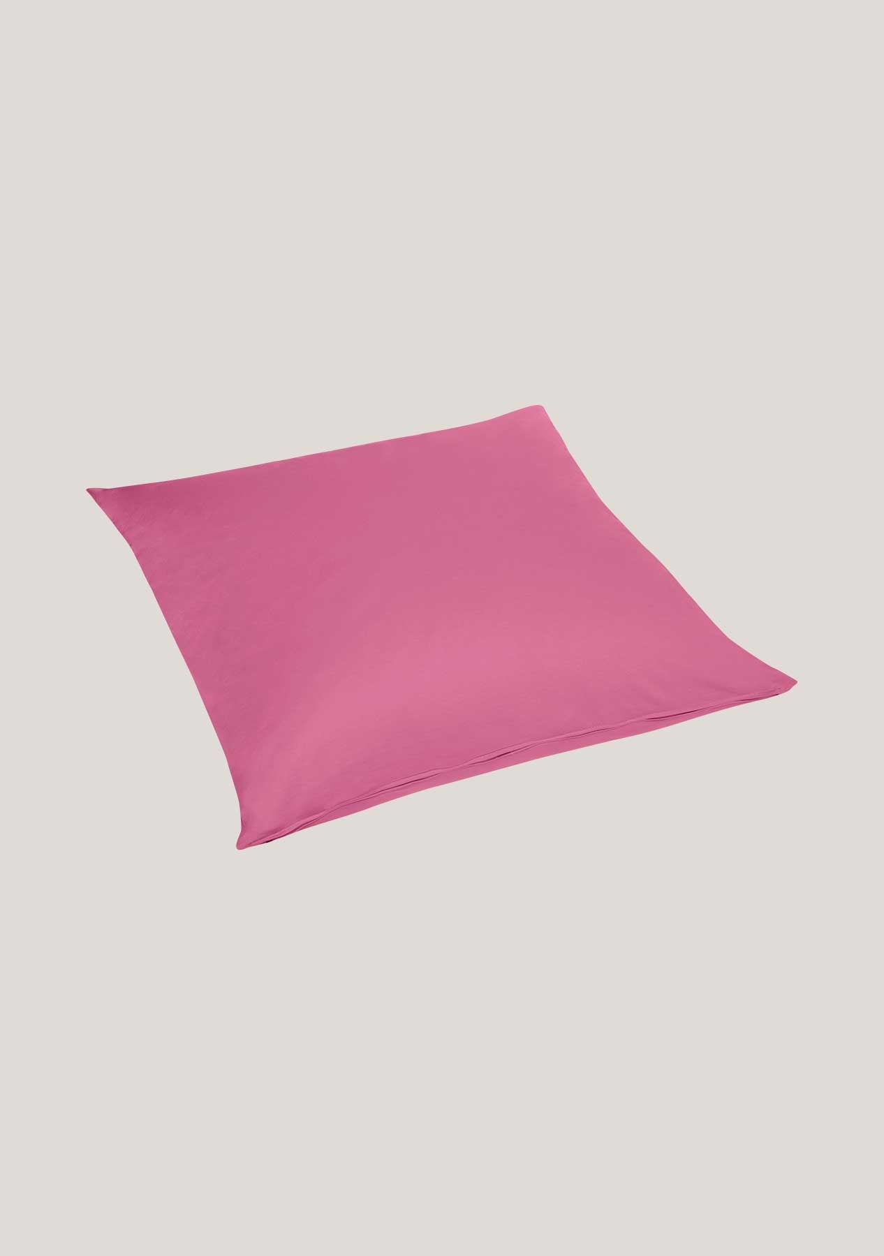 Luxurious thread and jersey pillowcase 80 x 80 cm