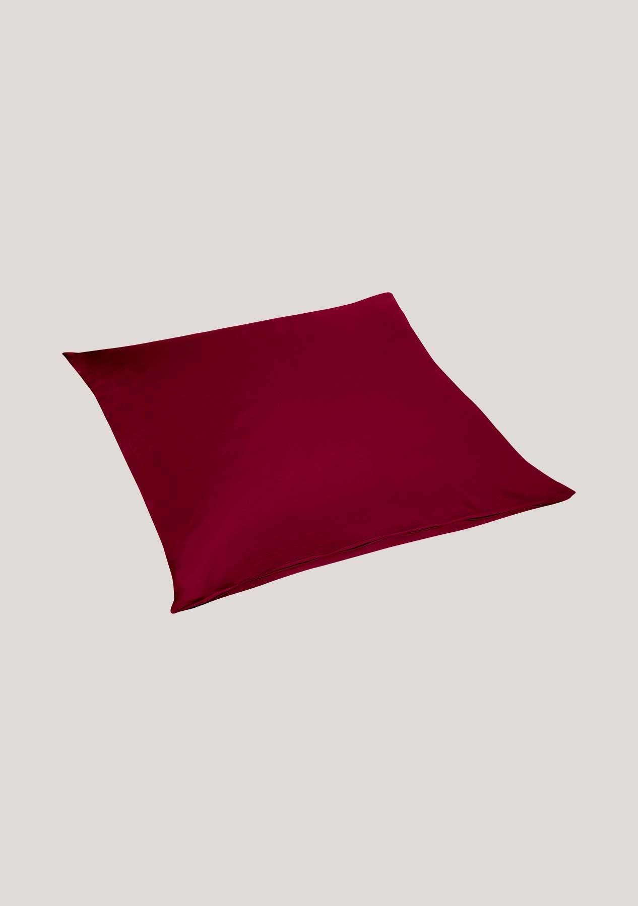 Luxurious thread and jersey pillowcase 80 x 80 cm
