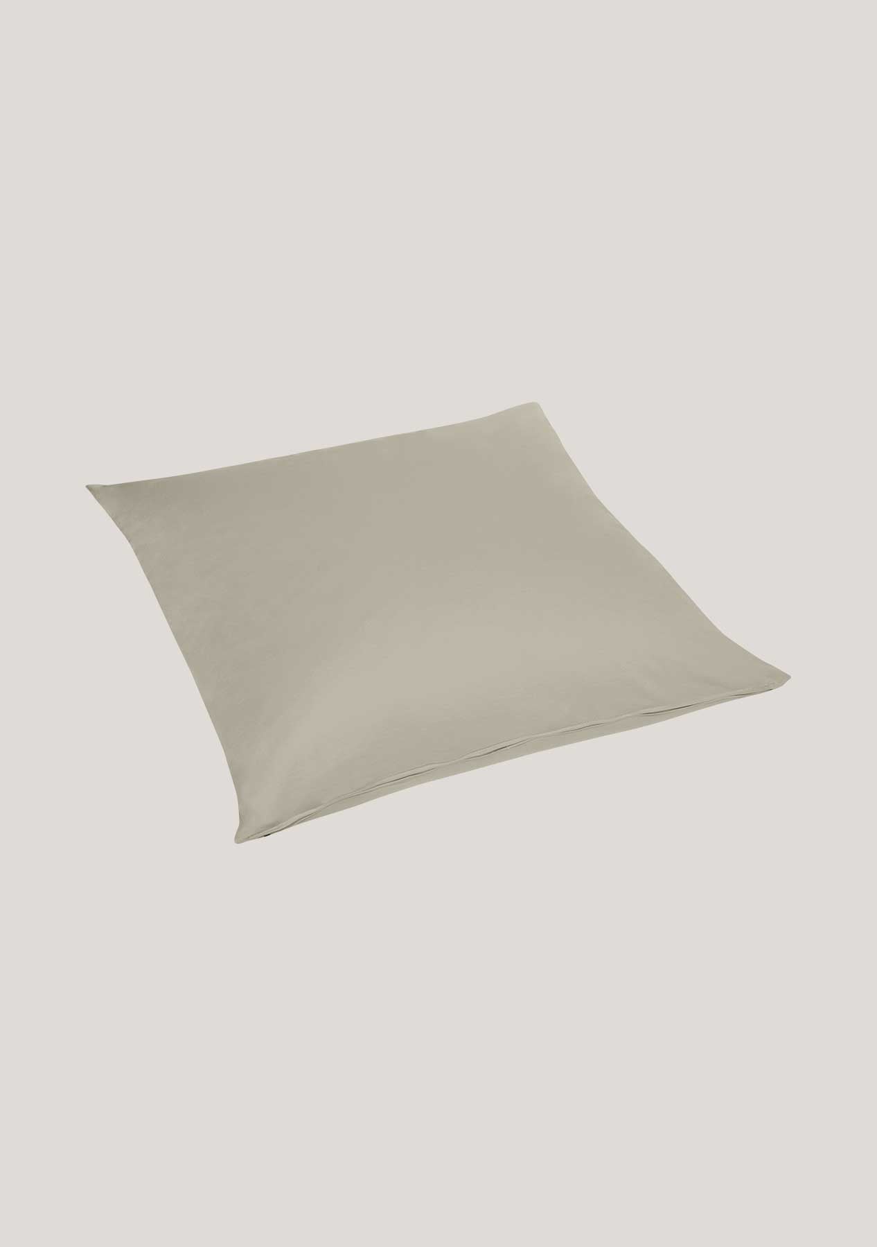 Luxurious thread and jersey pillowcase 80 x 80 cm