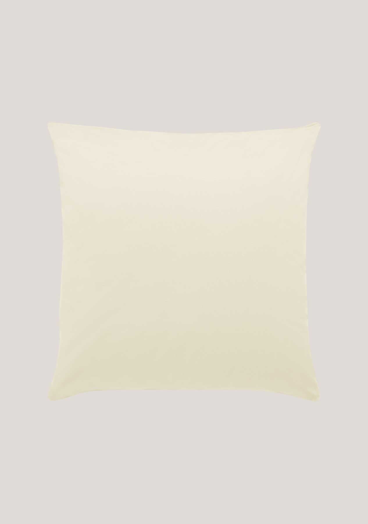 Luxurious thread and jersey pillowcase 80 x 80 cm