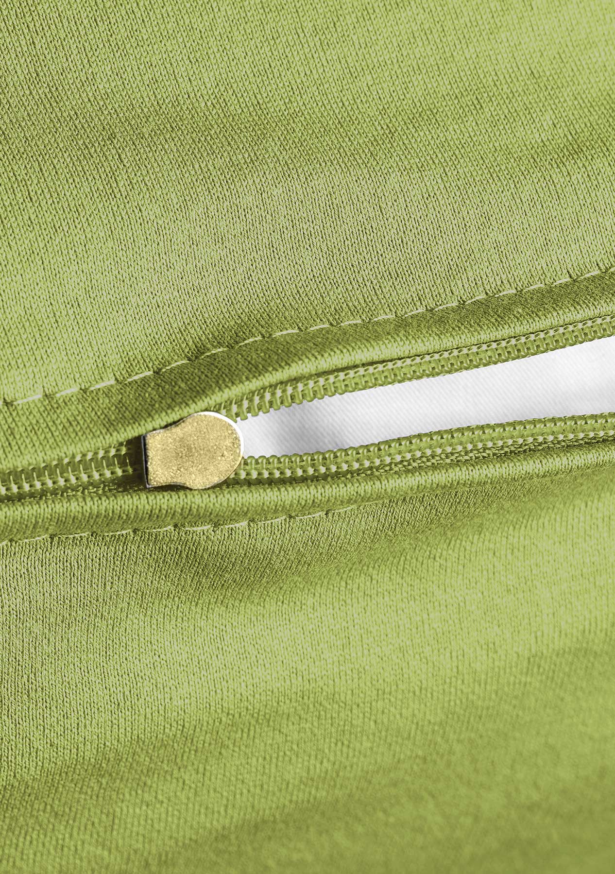 Luxurious thread and jersey pillowcase 80 x 80 cm