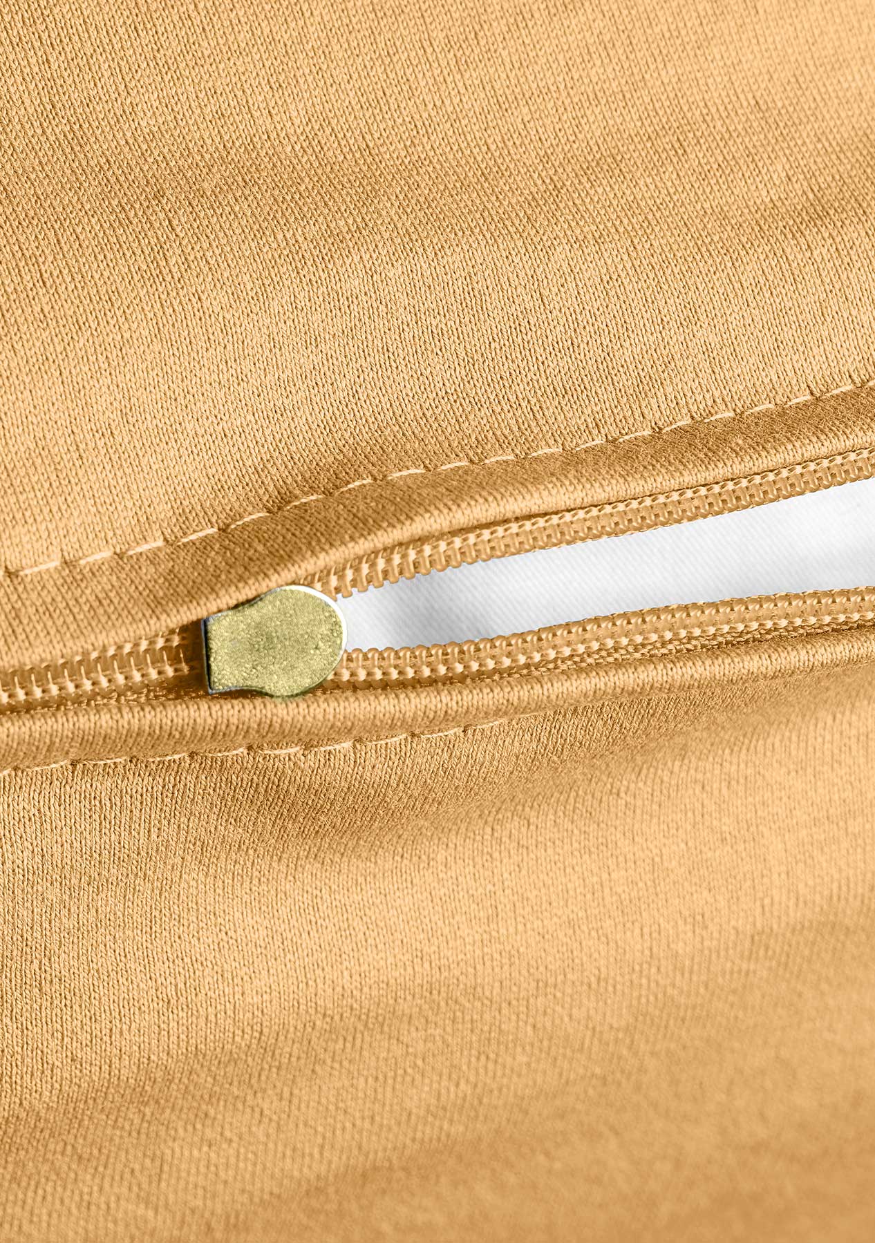 Luxurious thread and jersey pillowcase 80 x 80 cm