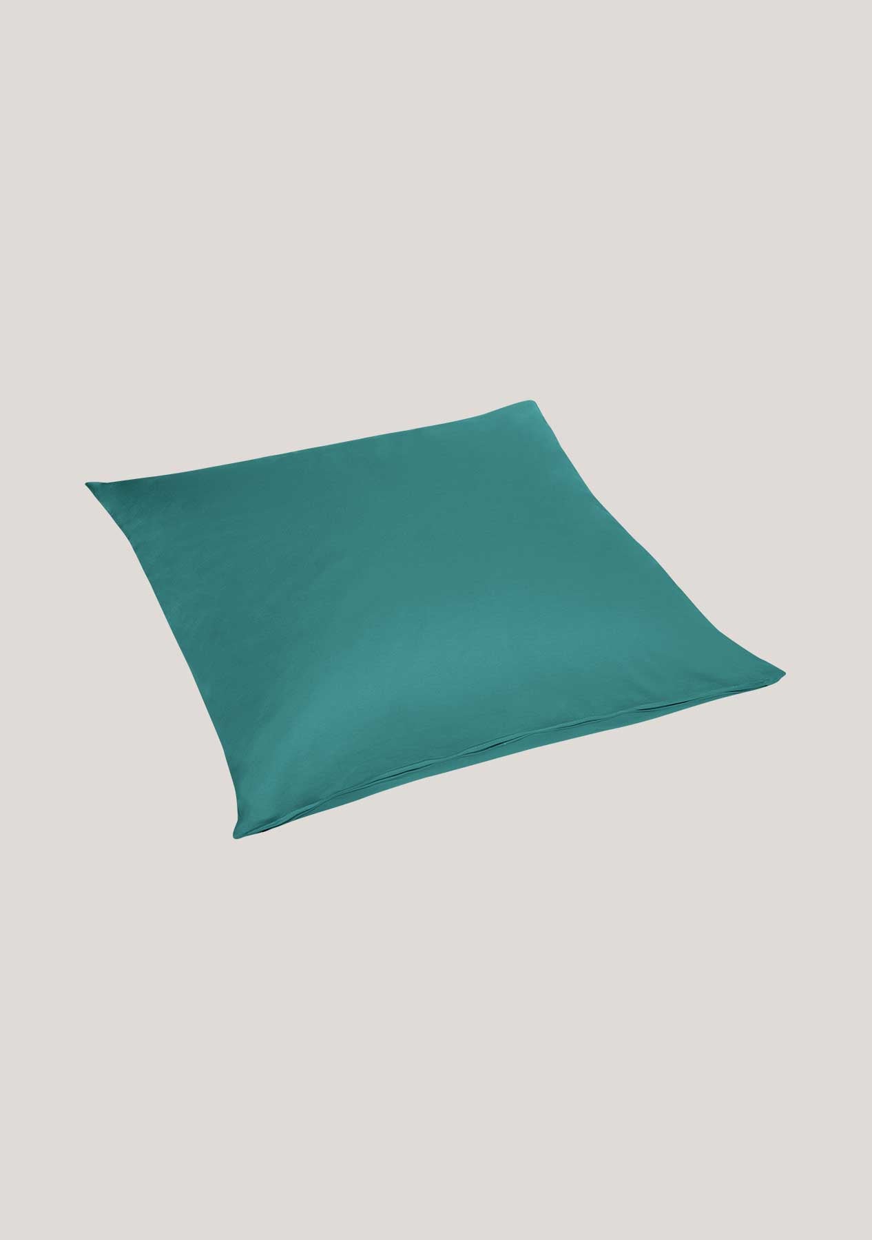 Luxurious thread and jersey pillowcase 80 x 80 cm