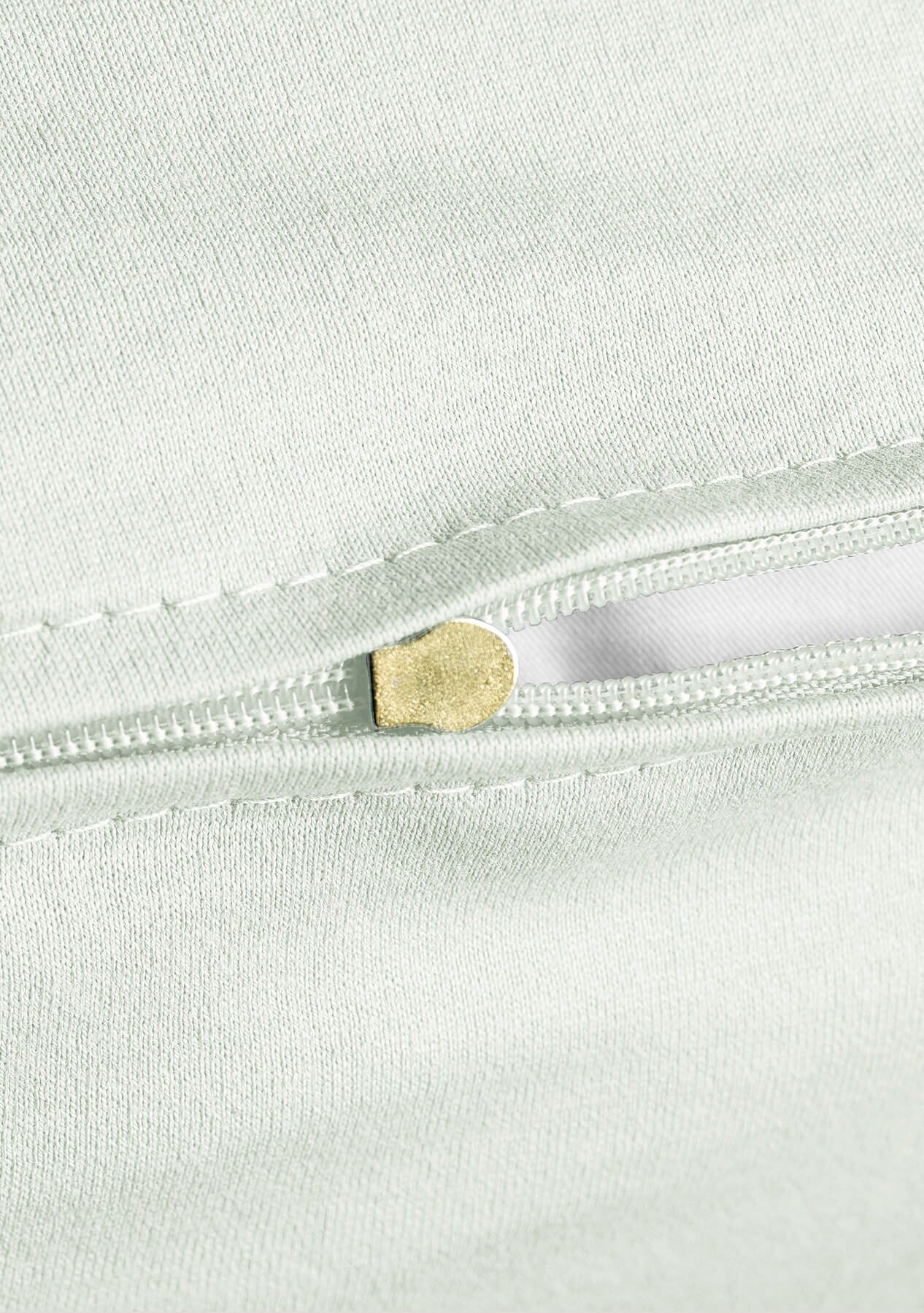 Luxurious thread and jersey pillowcase 40 x 80 cm