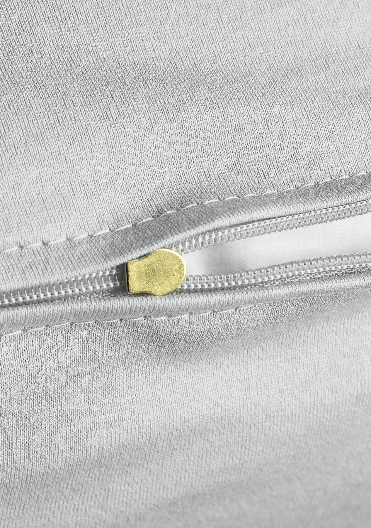 Luxurious thread and jersey pillowcase 40 x 80 cm