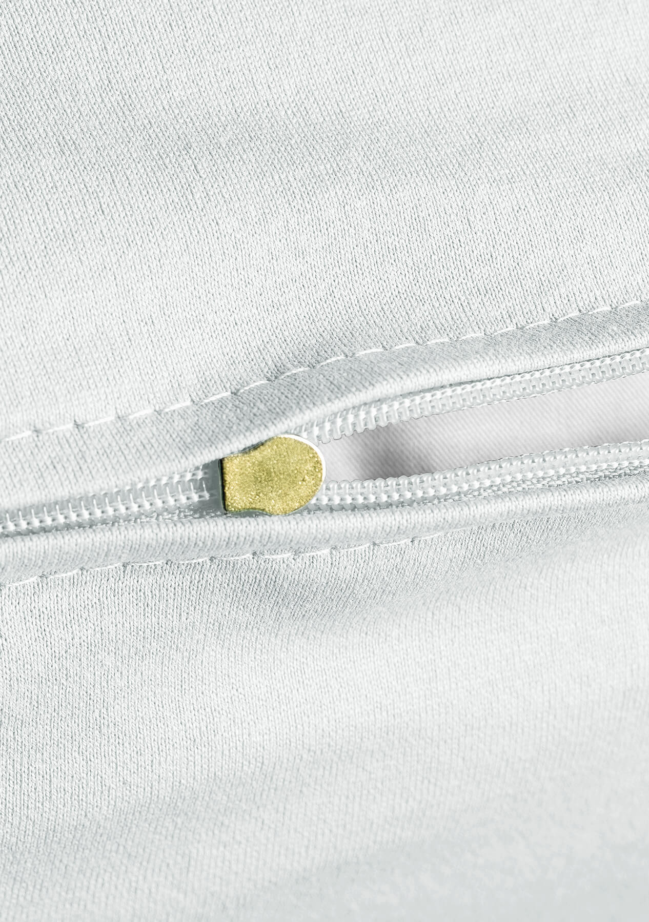 Luxurious thread and jersey pillowcase 40 x 80 cm