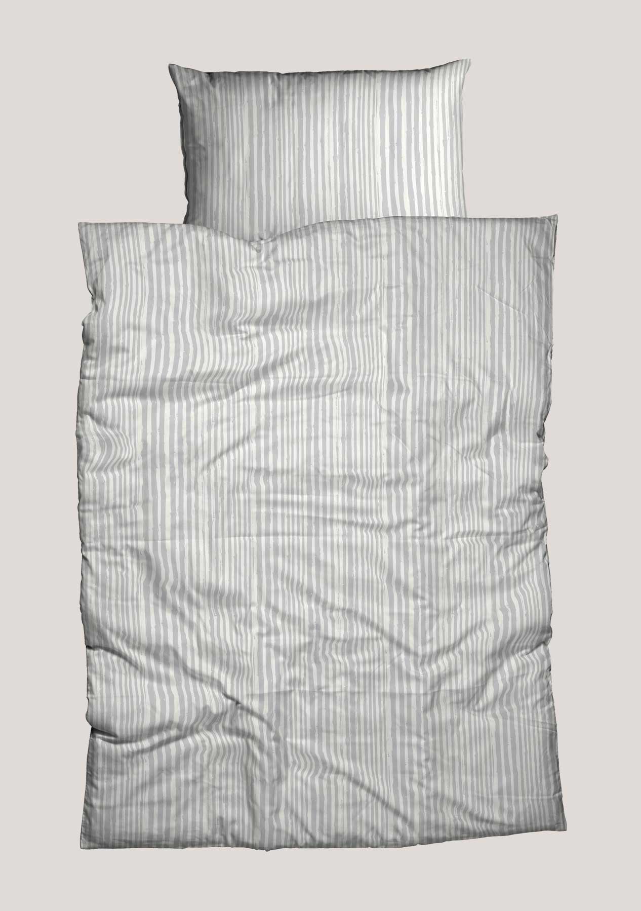Satin-Bettwäsche "Paula" mit Reißverschluss
