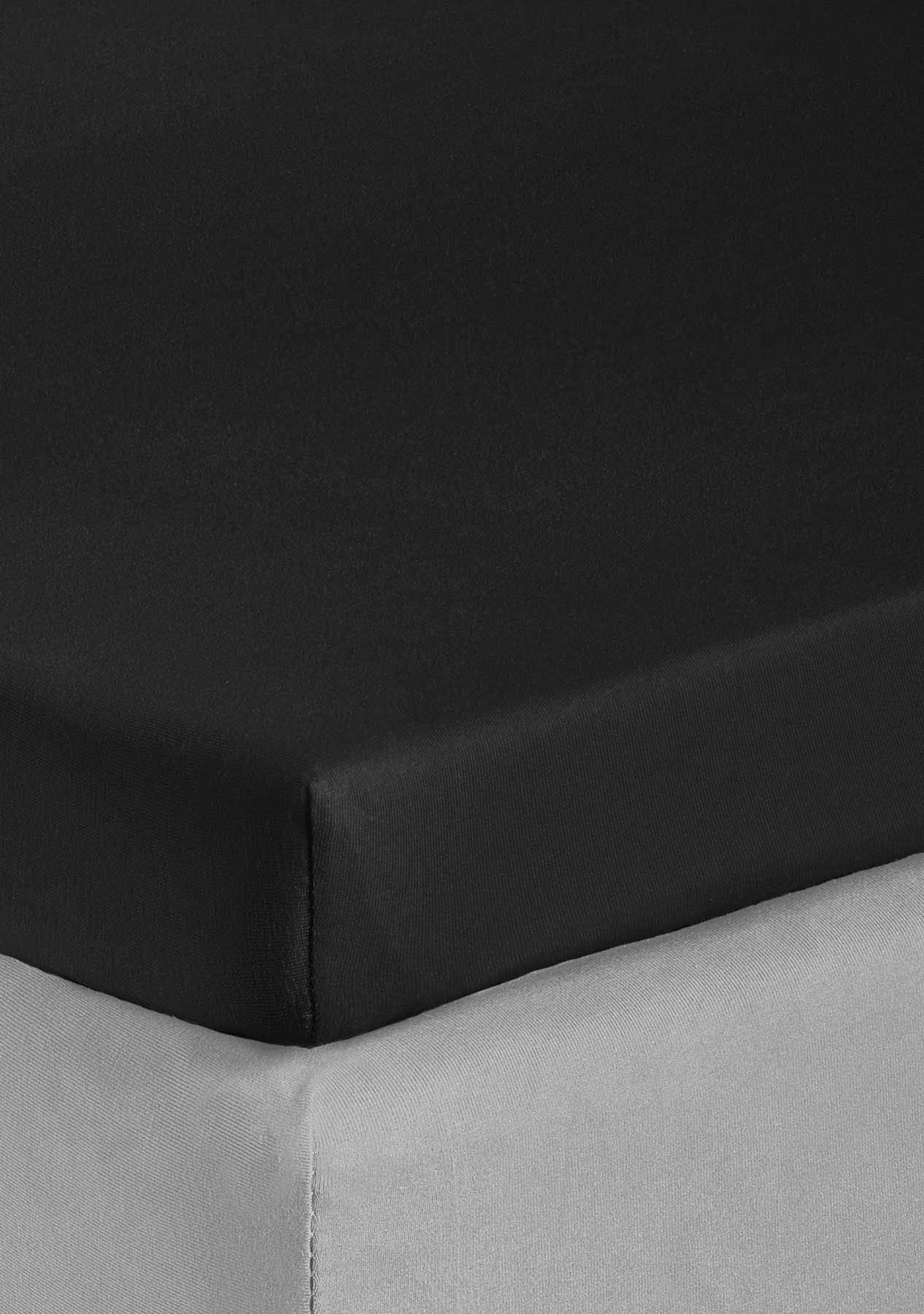 Vario-Stretch fitted sheet for topper with extra length L