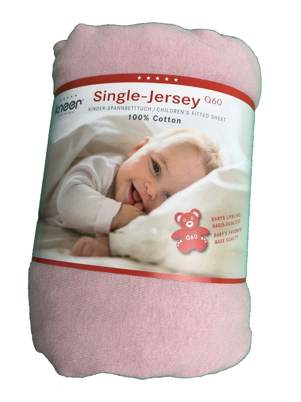 Single jersey fitted sheets for children XS