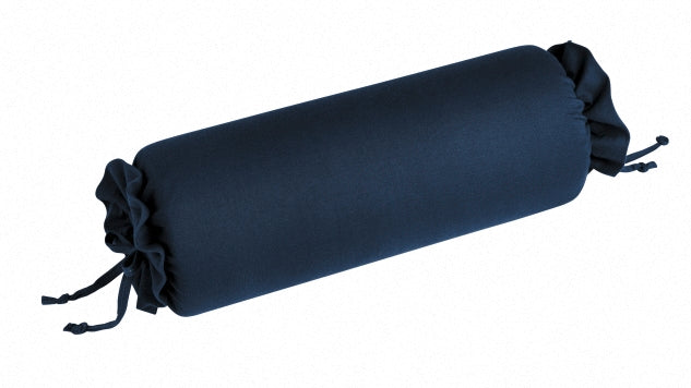 Luxurious thread and jersey pillowcase for neck rolls