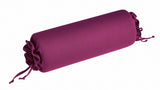 Luxurious thread and jersey pillowcase for neck rolls