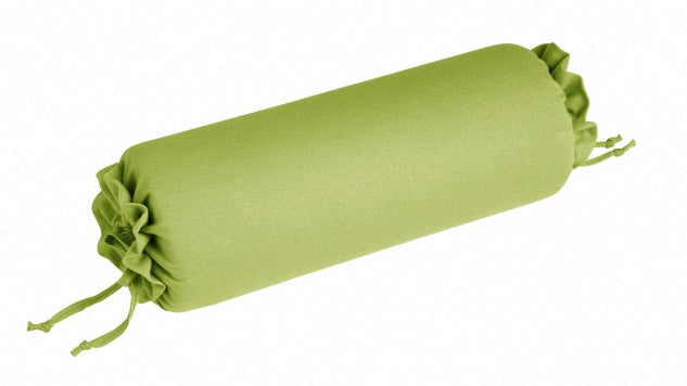 Luxurious thread and jersey pillowcase for neck rolls