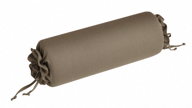 Luxurious thread and jersey pillowcase for neck rolls