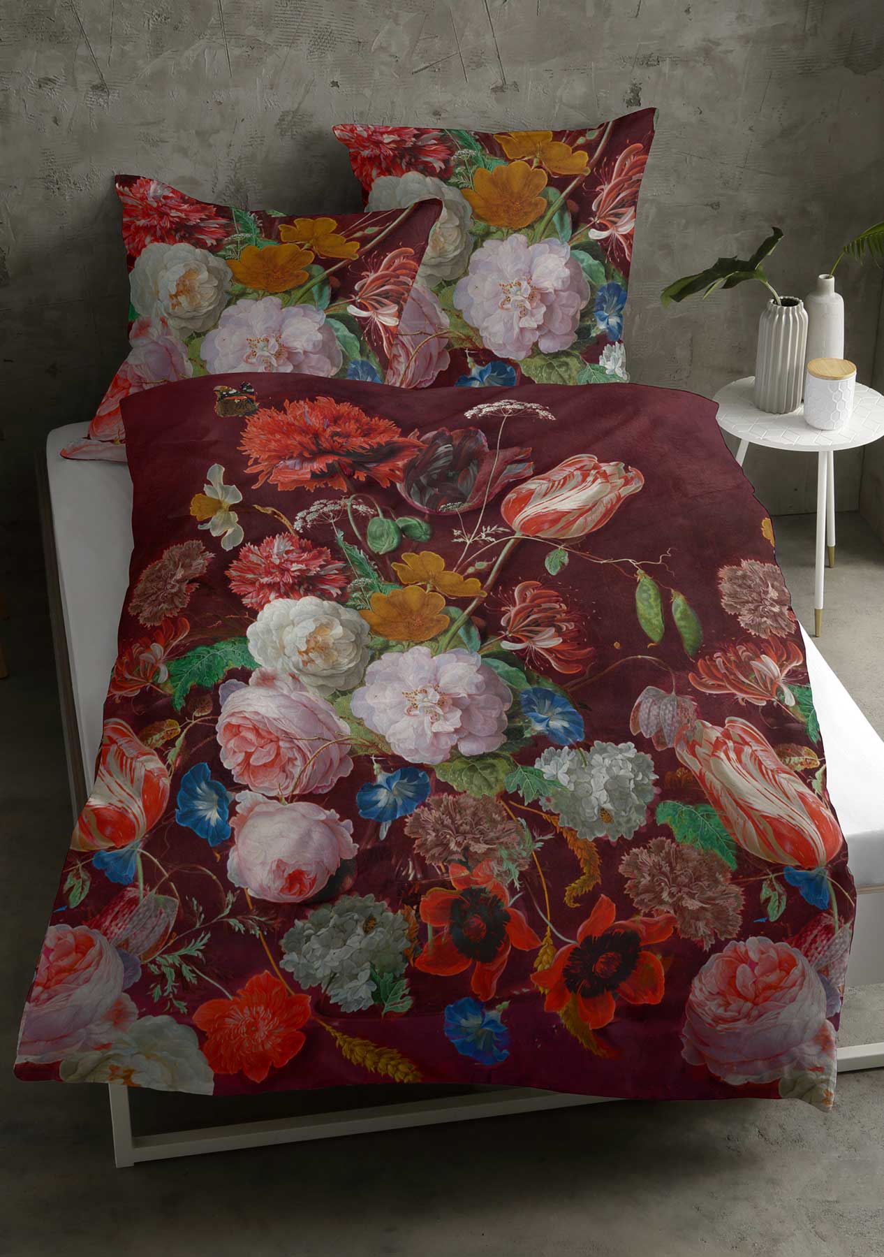 Satin-Bettwäsche "Kati" mit Reißverschluss