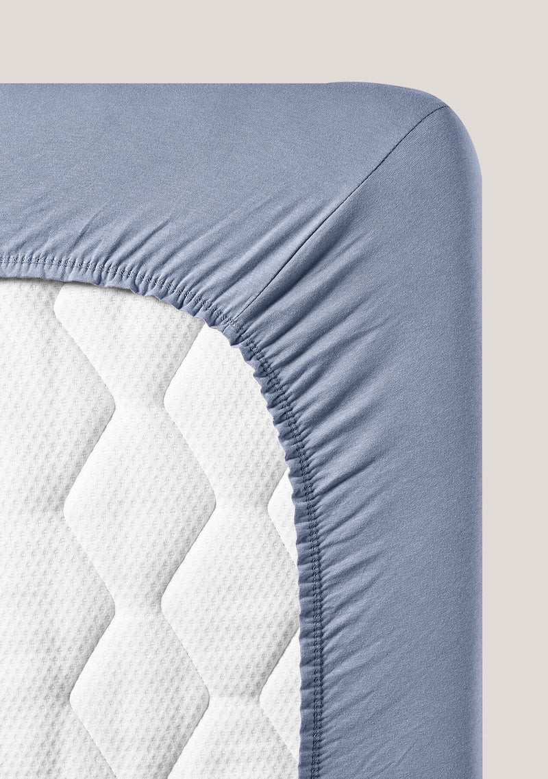 Easy stretch fitted sheet for overlength XL