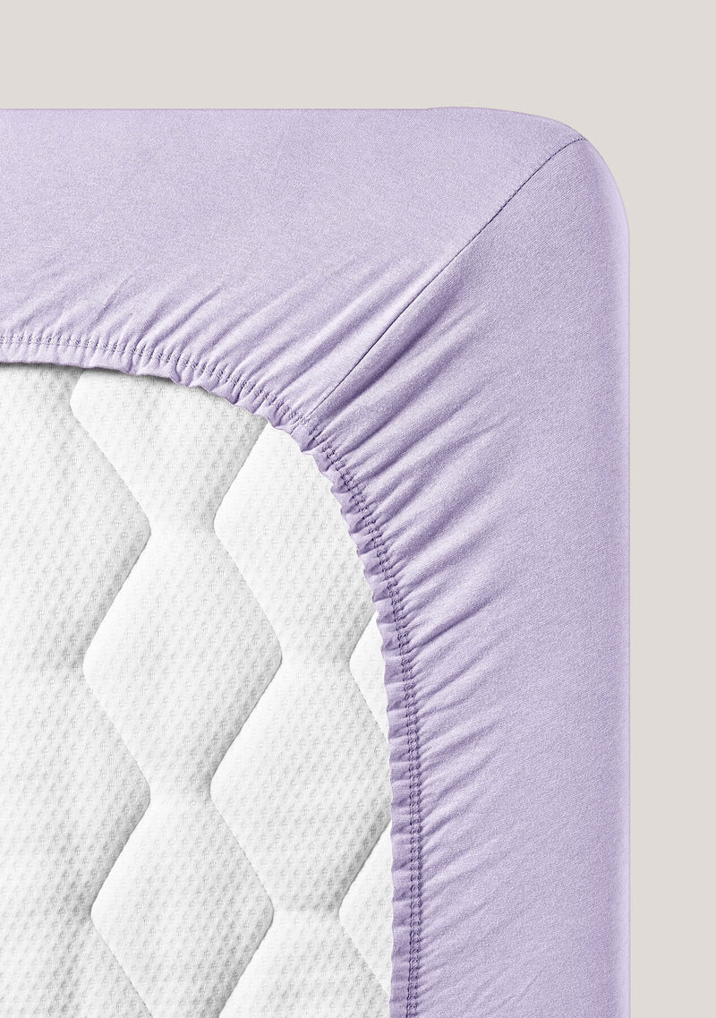 Easy stretch fitted sheet for overlength XL
