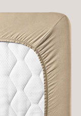 Easy-Stretch Fitted Sheet L, for up to 40 cm height