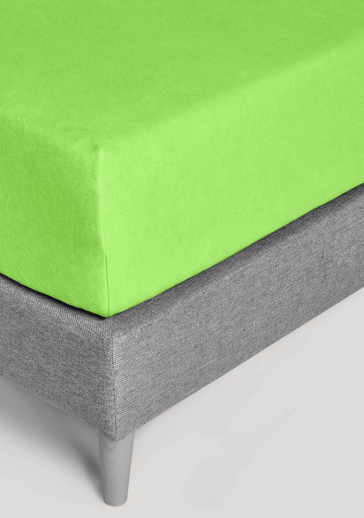 Flausch-Biber Spannbettlaken S