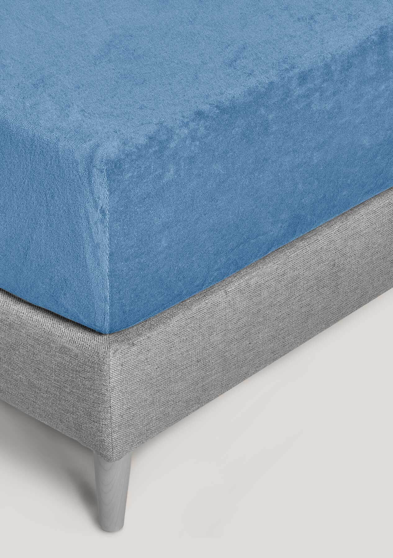 Fluffy terry fitted sheets extra long S