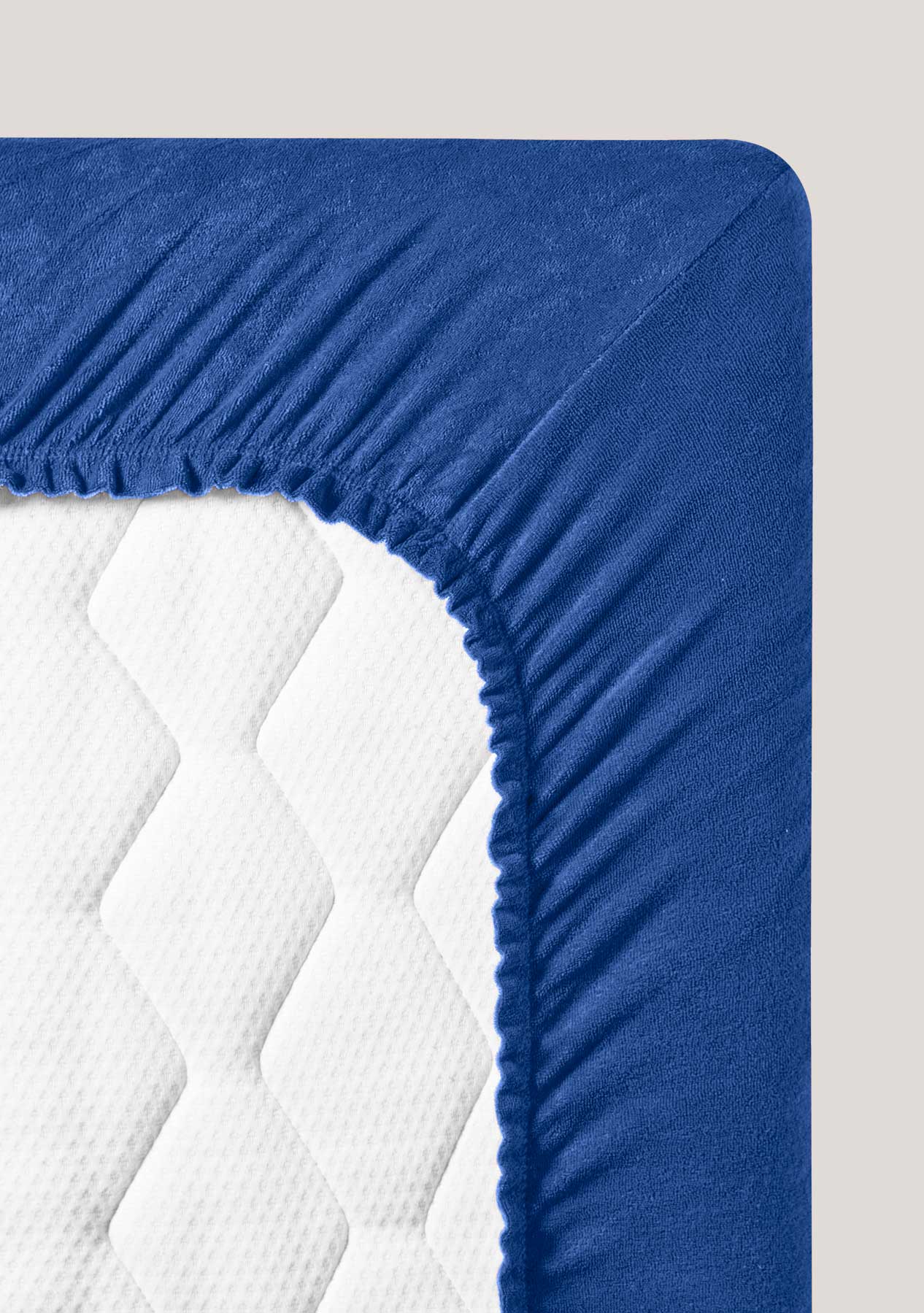 Fluffy terry fitted sheets extra long S