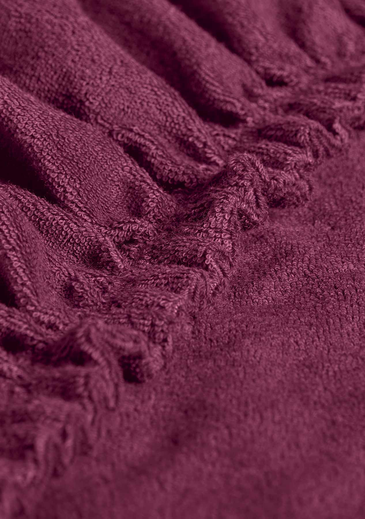 Fluffy terry fitted sheets extra long S