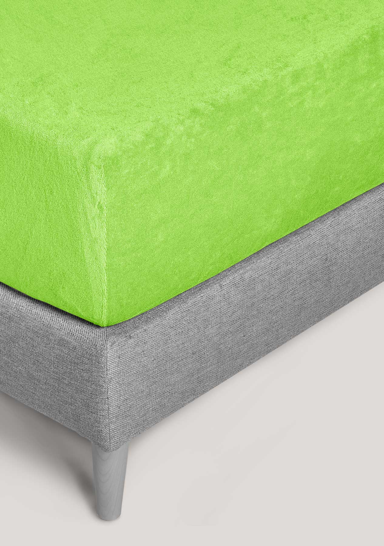 Fluffy terry fitted sheets extra long S
