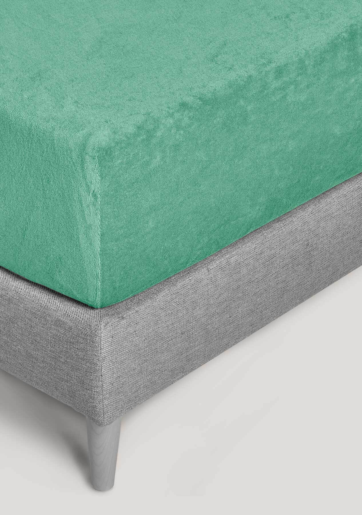 Fluffy terry fitted sheets extra long S