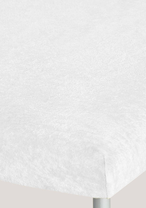 Fluffy terry cover for therapy and massage table
