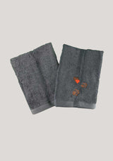 Guest towel set with paws