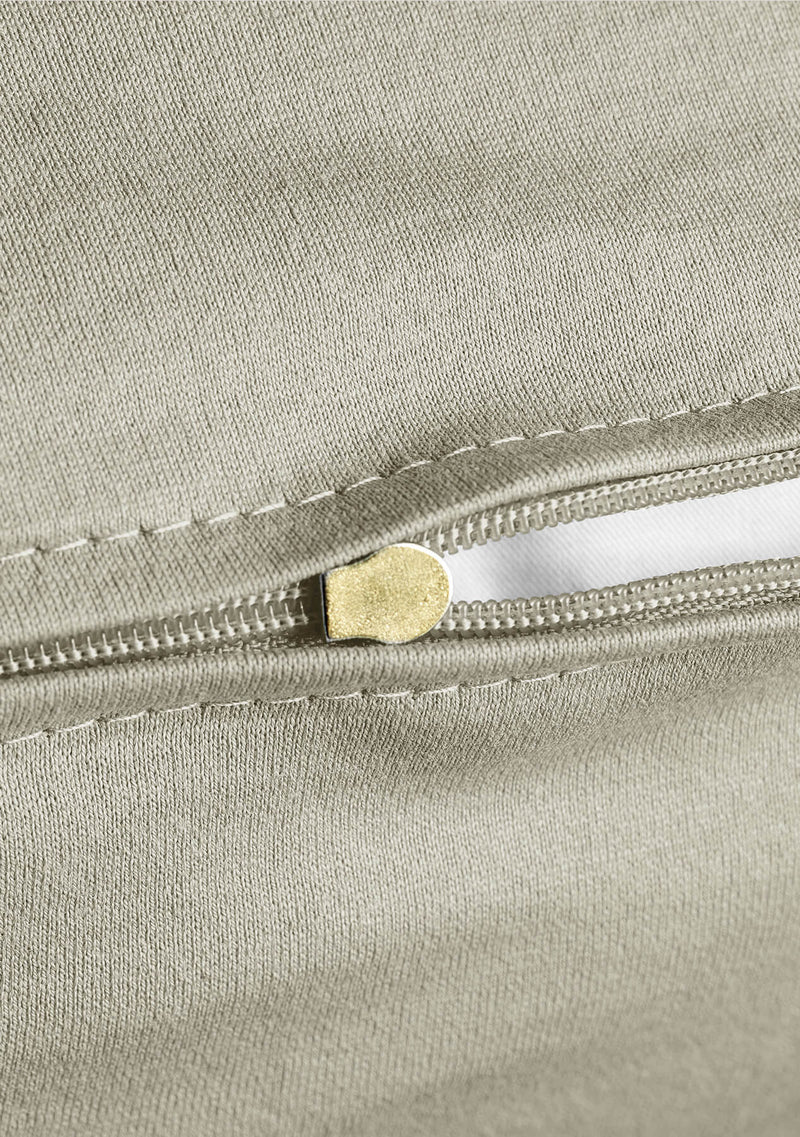 Luxurious thread and jersey pillowcase 40 x 60 cm