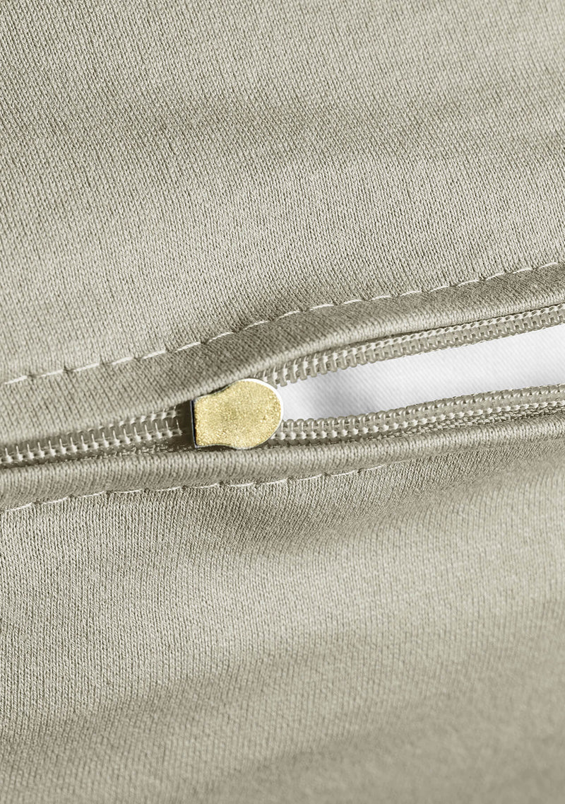Luxurious thread and jersey pillowcase 40 x 80 cm