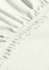 Organic Cotton Stretch-Spannbettlaken (Bio) L, für bis zu 30 cm Höhe