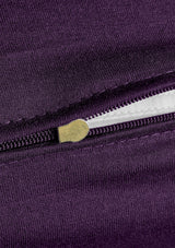 Luxurious thread and jersey pillowcase for side sleeper pillows