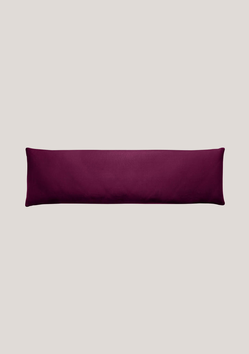 Luxurious thread and jersey pillowcase for side sleeper pillows