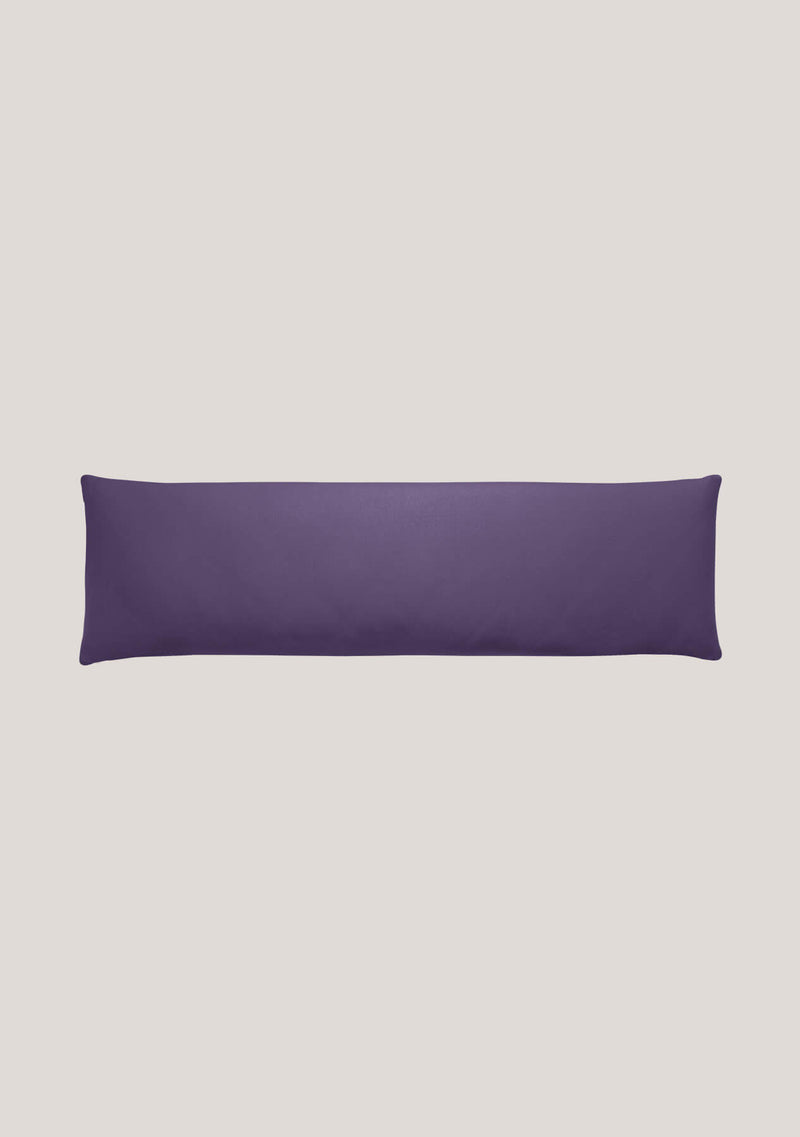 Luxurious thread and jersey pillowcase for side sleeper pillows